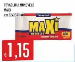 Sisa Tovaglioli Monove lo Maxi offerta