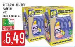 Sisa Detersivo lavatrice Ace offerta