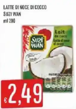 Sisa Latte di noce di cocco Suzi Wan offerta