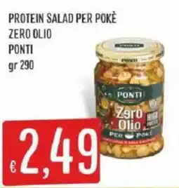 Sisa Protein salad per poké Ponti Zero Olio offerta