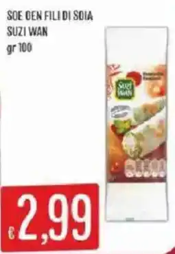 Sisa Soe den fili di soia Suzi Wan offerta