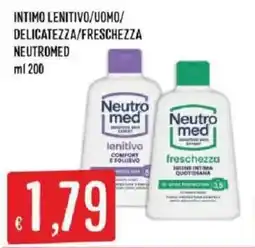 Sisa Intimo lenitivo/uomo/delicatesza/freschezza Neutromed offerta