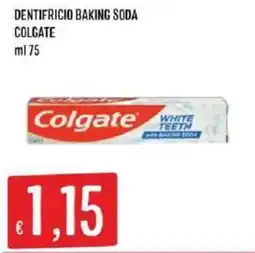 Sisa Dentifricio baking soda Colgate offerta