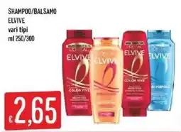Sisa Shampoo/balsamo Elvive offerta