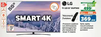 Expert Di Lella LG TV Led 55" 55UP7800 offerta