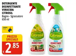 Tigros Citrosil Sgrassatore Disinfettante offerta