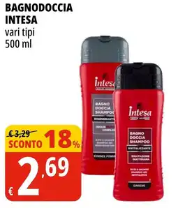 Tigros Bagnodoccia Intesa offerta