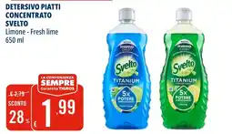 Tigros Detersivo piatti concentrato Svelto offerta