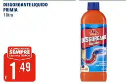 Tigros Disgorgante liquido Primia offerta