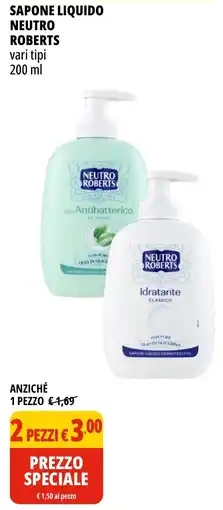 Tigros Sapone liquido Neutro Roberts offerta