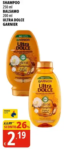 Tigros Garnier Ultra Dolce offerta
