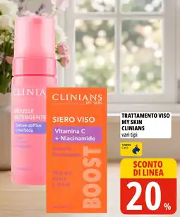 Tigros Siero viso Clinians My Skin offerta
