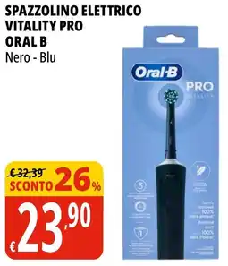 Tigros Spazzolino elettrico Oral-B Vitality Pro offerta