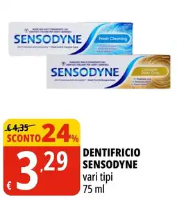 Tigros Dentifricio Sensodyne offerta