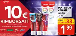 Tigros Dentifricio Colgate offerta