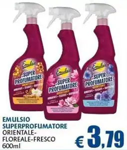 Casa & Co Emulsio superprofumatore orientale-floreale-fresco offerta