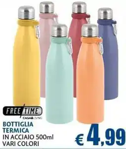 Casa & Co Bottiglia termica Free Time offerta