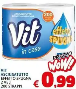 Casa & Co Vit asciugatutto effetto spugna offerta