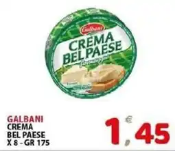 Il Centro Superstore Galbani crema bel paese offerta