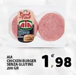 Il Centro Superstore AIA CHICKEN BURGER SENZA GLUTINE offerta