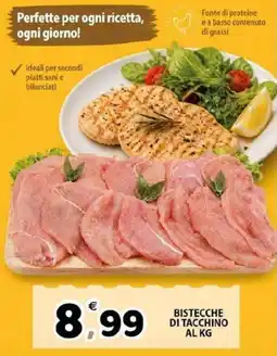 Il Centro Superstore Bistecche di tacchino offerta