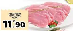 Il Centro Superstore Fesa/petto di tacchino offerta