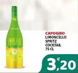 Il Centro Superstore Capogiro Limoncello Spritz Cocktail offerta