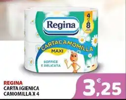 Il Centro Superstore Regina carta igienica camomilla offerta