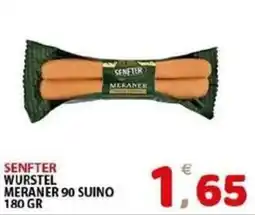 Il Centro Superstore Senfter wurstel meraner 90 suino offerta