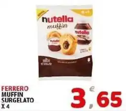 Il Centro Superstore Ferrero muffin surgelato offerta