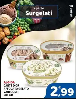 Il Centro Superstore Algida Carte d'Or Affogato Gelato offerta