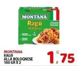 Il Centro Superstore Montana Ragù alla Bolognese offerta