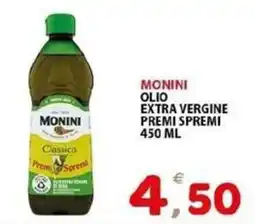 Il Centro Superstore Monini olio extra vergine premi spremi offerta