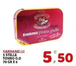 Il Centro Superstore Tonno pirma gialla Sardanelli offerta