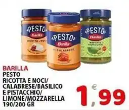 Il Centro Superstore Barilla Pesto offerta