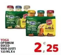 Il Centro Superstore Yoga Optimum Succo Vari Gusti offerta