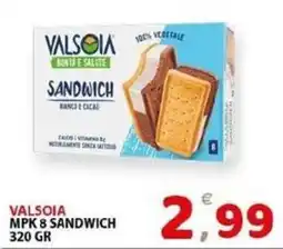 Il Centro Superstore Valsòia sandwich bianco e cacao offerta