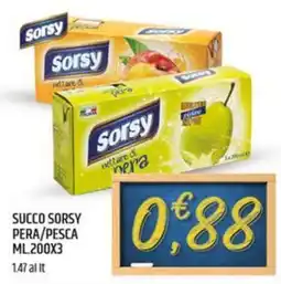 Ard Discount Succo Sorsy pera offerta
