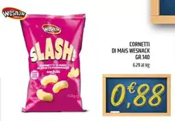 Ard Discount Cornetti di mais Wesnack offerta