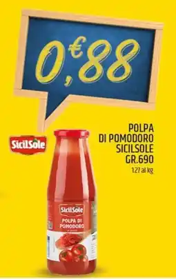 Ard Discount Polpa di pomodoro SicilSole offerta