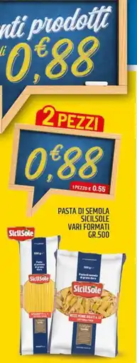 Ard Discount Pasta di semola SicilSole offerta