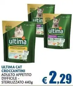 Casa & Co Ultima cat croccantini adulto appetito difficile - sterilizzato offerta