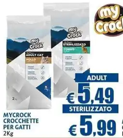 Casa & Co MyCrock crocchette per gatti adult offerta