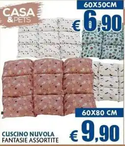 Casa & Co Cuscino nuvola fantasie assortite offerta