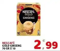 Il Centro Superstore Nescafé Gold Ginseng offerta