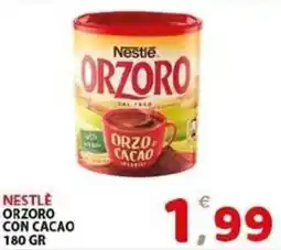 Il Centro Superstore Nestlé Orzoro con cacao offerta