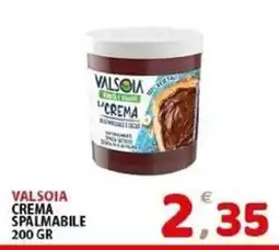 Il Centro Superstore Valsòia crema spalmabile offerta