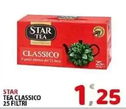 Il Centro Superstore Star tea classico offerta