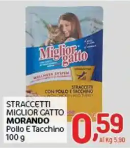 Crai Straccetti Miglior Gatto Morando Pollo E Tacchino offerta
