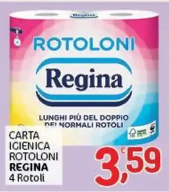 Carta igienica rotoloni Regina